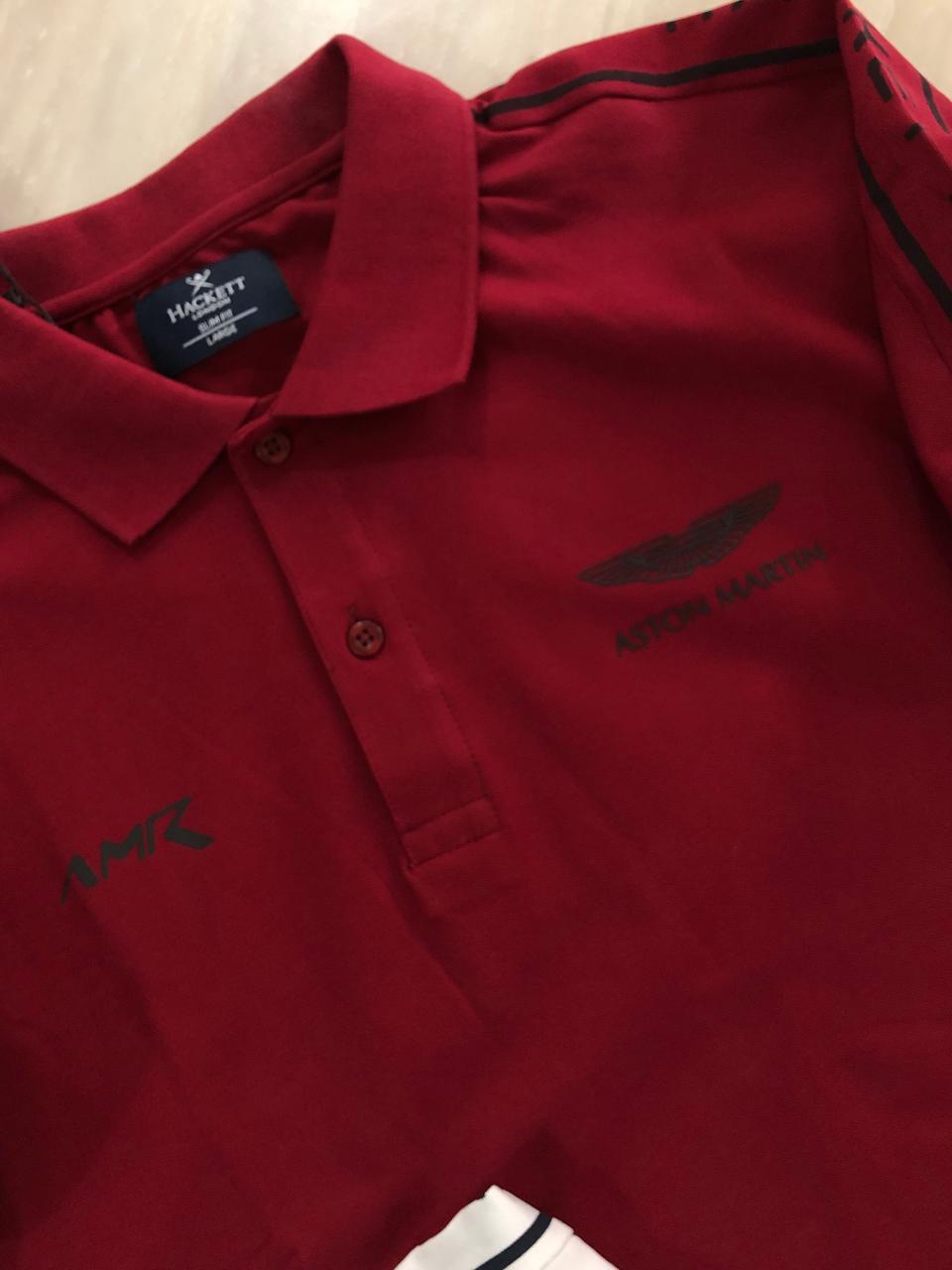 FIRST COPY HACKETT EXCLUSIVE COTTON LYCRA COLLAR T-SHIRT - Image 10