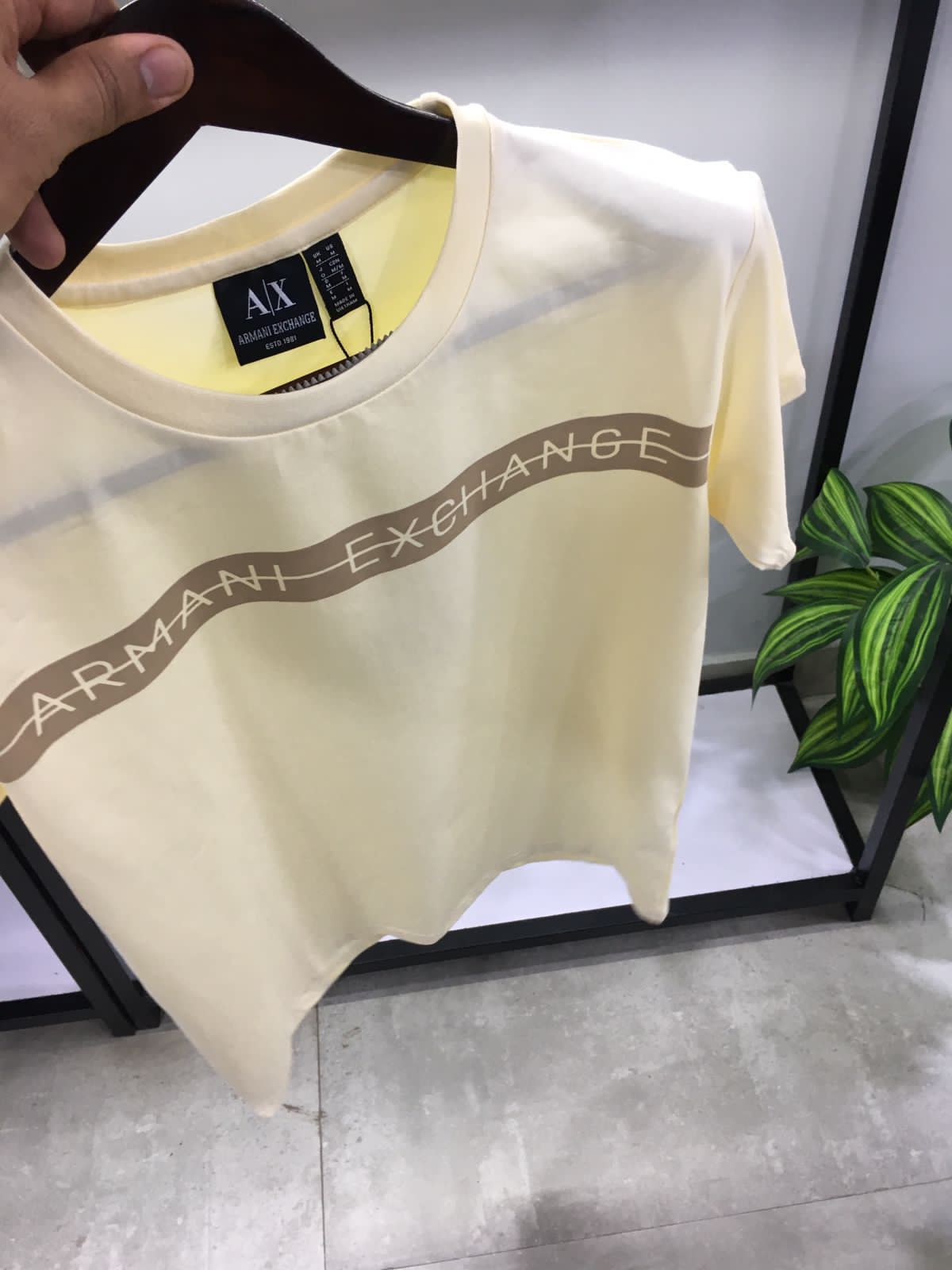 FIRST COPY ARMANI VERY PREMIUM COTTON LYCRA ROUND NECKS Premium tshirts - Image 4