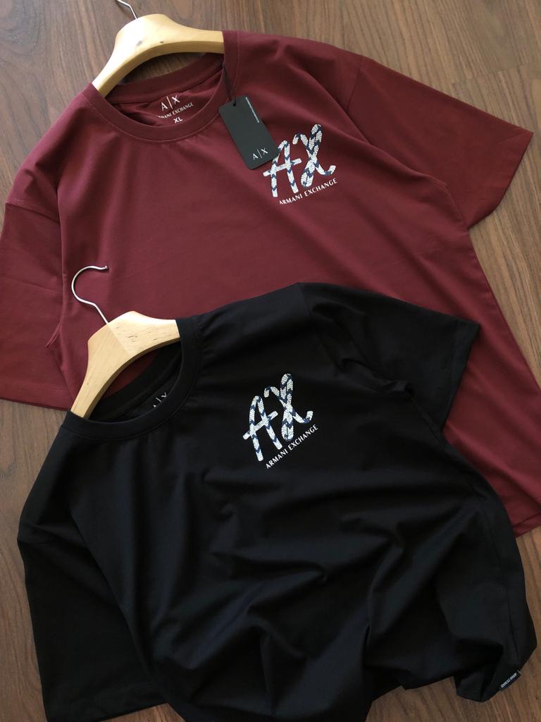 FIRST COPY ARMANI EXCLUSIVE COTTON LYCRA CREW NECKS - Image 8