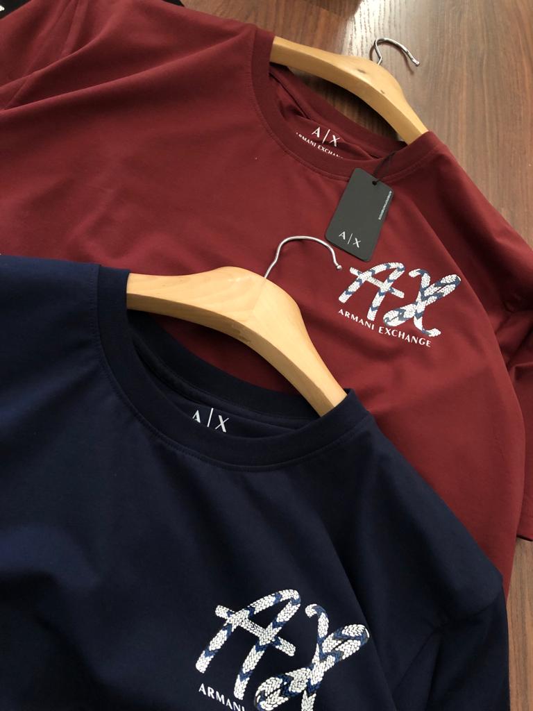 FIRST COPY ARMANI EXCLUSIVE COTTON LYCRA CREW NECKS - Image 5