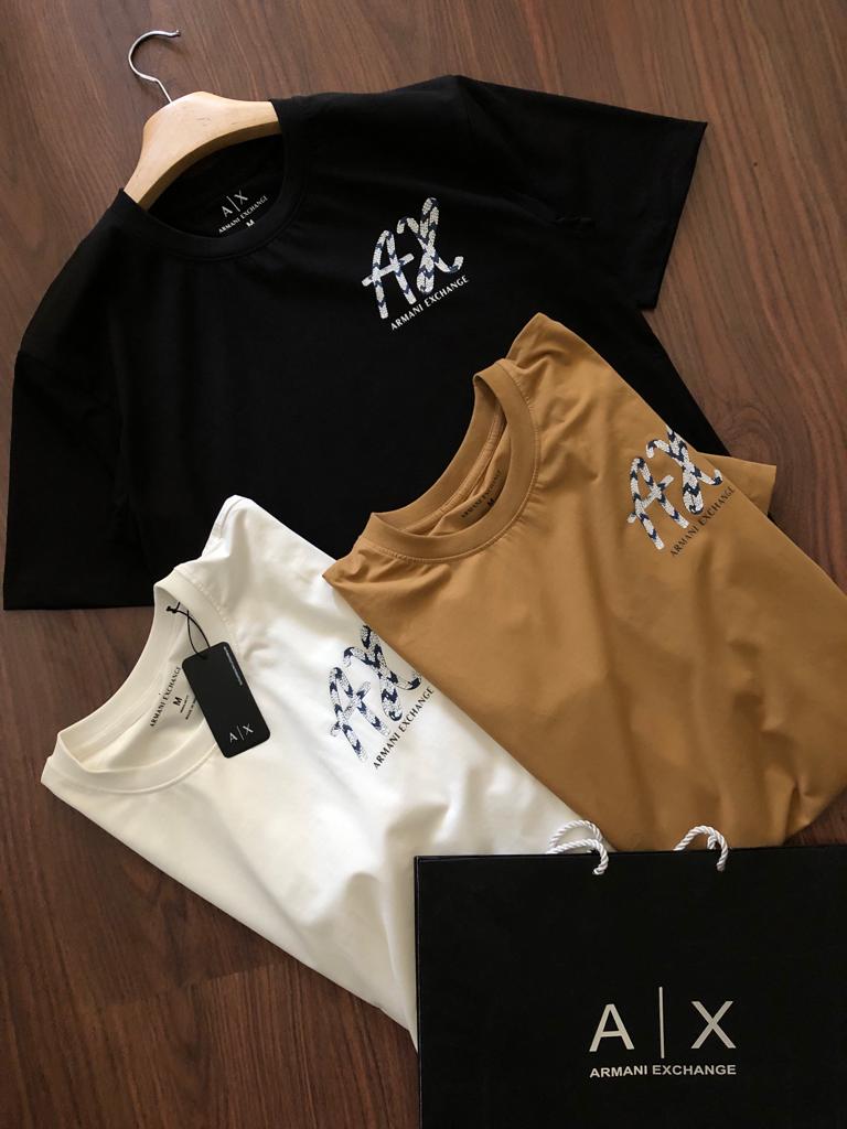 FIRST COPY ARMANI EXCLUSIVE COTTON LYCRA CREW NECKS - Image 11