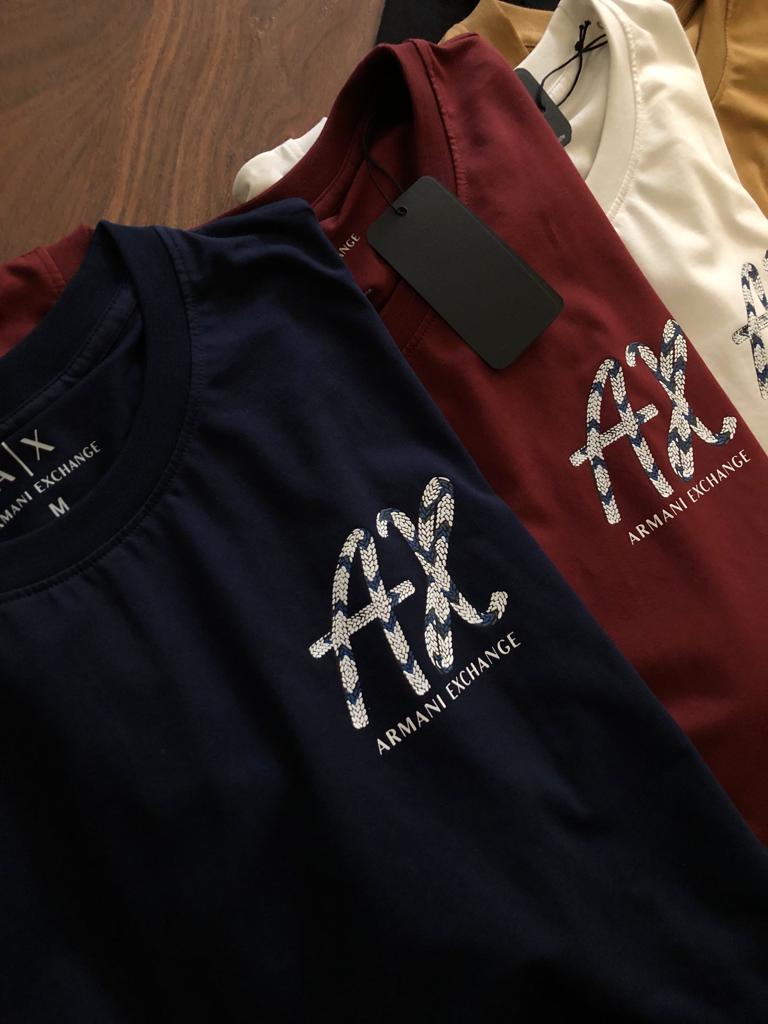 FIRST COPY ARMANI EXCLUSIVE COTTON LYCRA CREW NECKS - Image 14