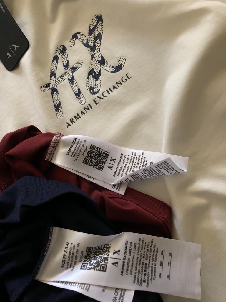 FIRST COPY ARMANI EXCLUSIVE COTTON LYCRA CREW NECKS - Image 12