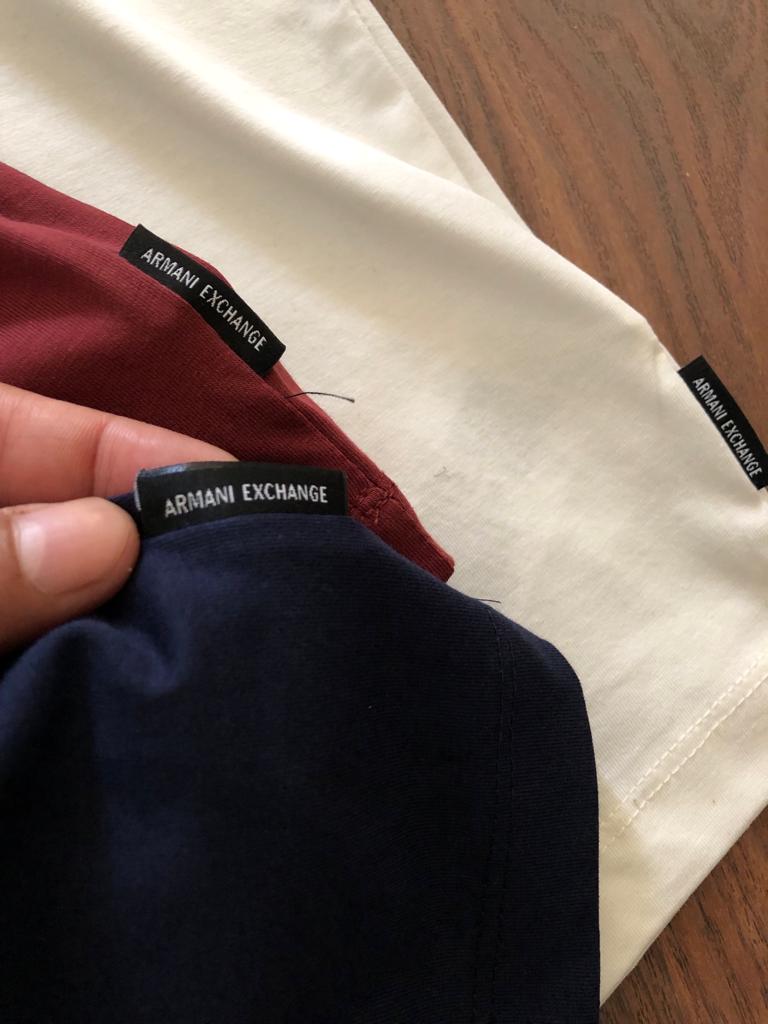 FIRST COPY ARMANI EXCLUSIVE COTTON LYCRA CREW NECKS - Image 16