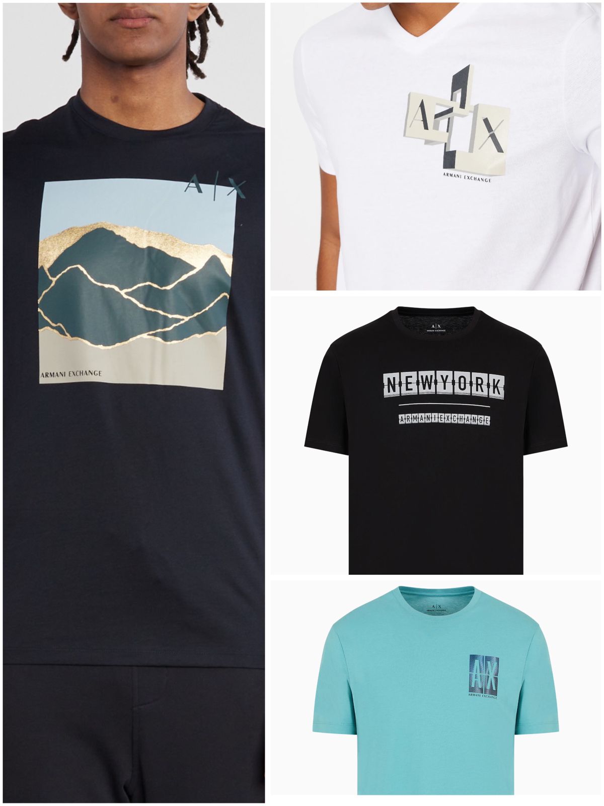 FIRST COPY ARMANI EXCLUSIVE CREW NECK - Image 2