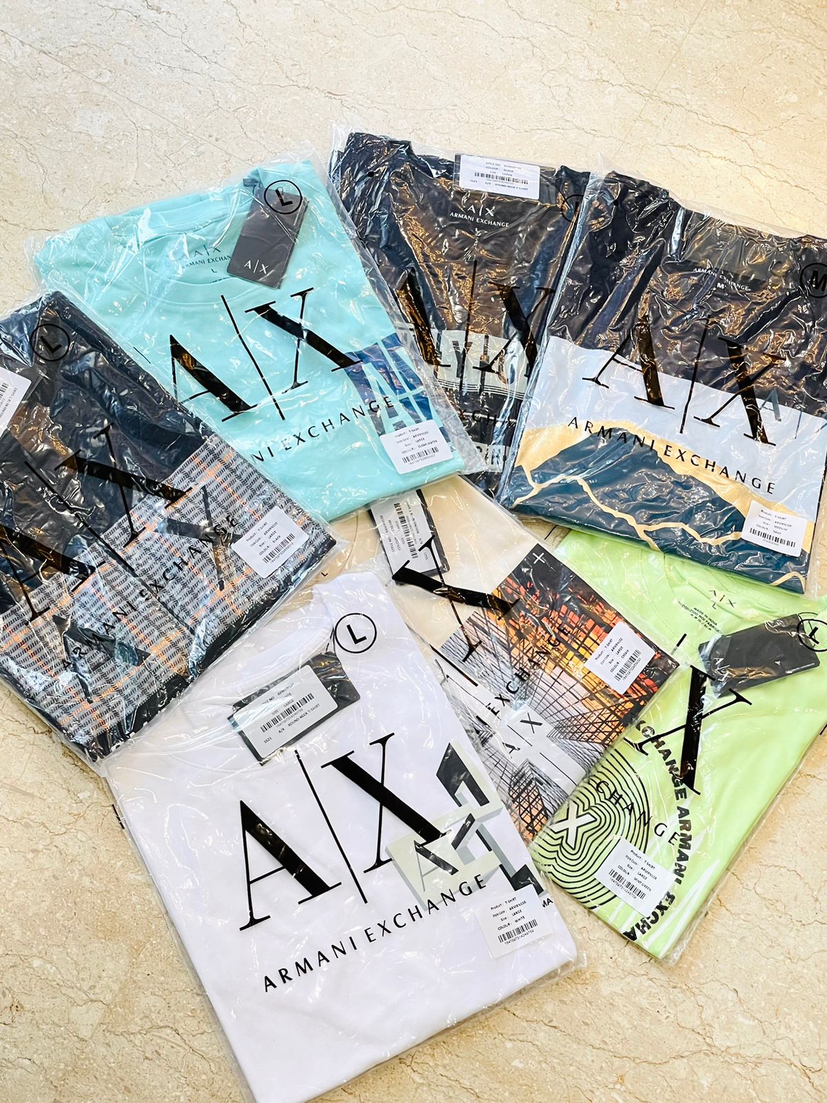 FIRST COPY ARMANI EXCLUSIVE CREW NECK