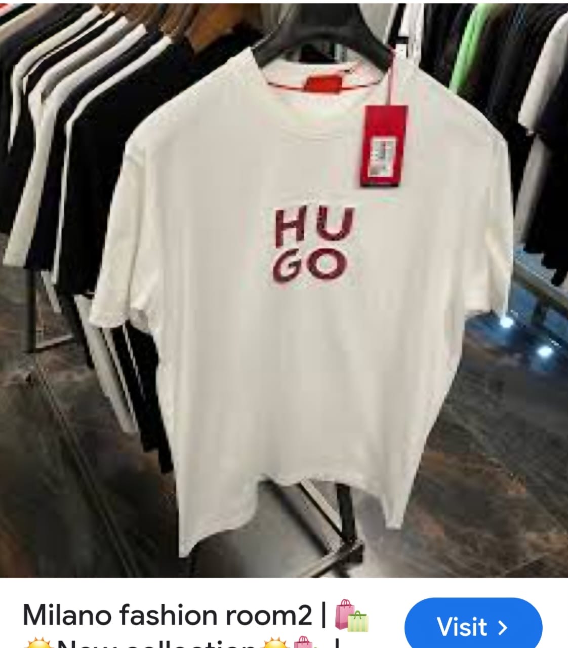 FIRST COPY HUGO BOSS EXCLUSIVE COTTON LYCRA ROUND NECK - Image 2