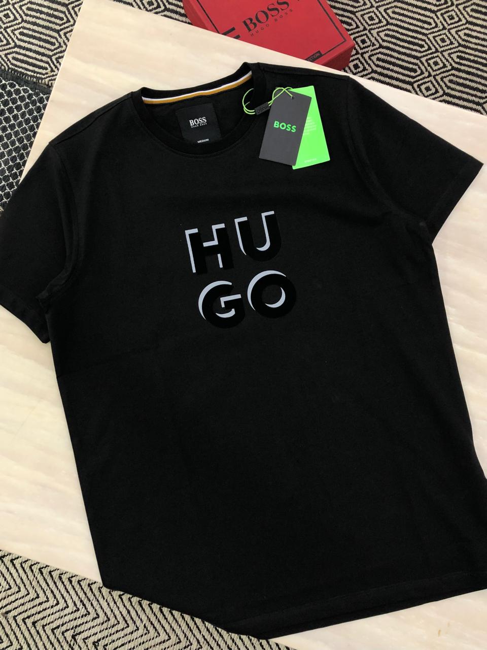 FIRST COPY HUGO BOSS EXCLUSIVE COTTON LYCRA ROUND NECK - Image 4