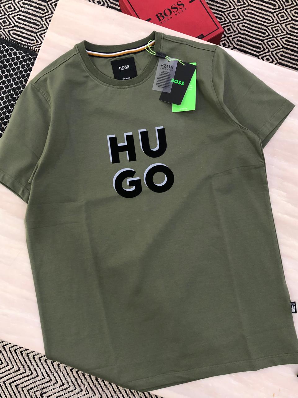 FIRST COPY HUGO BOSS EXCLUSIVE COTTON LYCRA ROUND NECK - Image 6