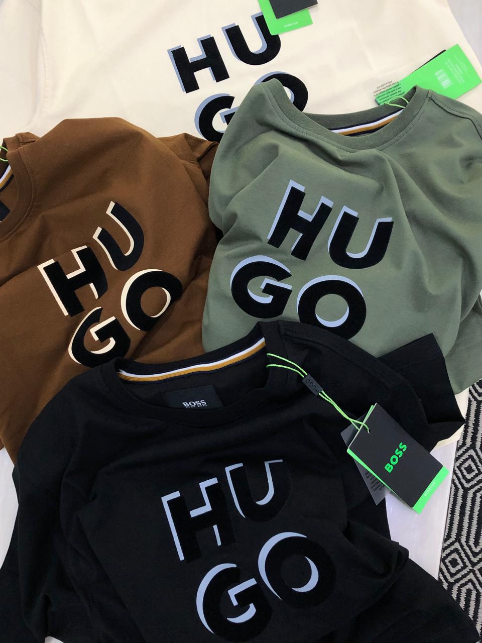 FIRST COPY HUGO BOSS EXCLUSIVE COTTON LYCRA ROUND NECK - Image 12