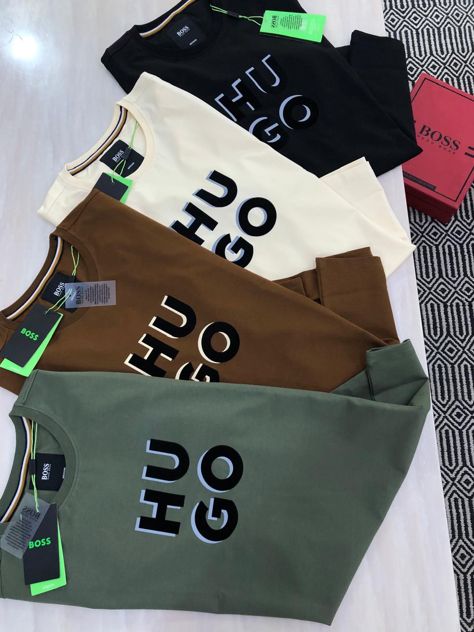 FIRST COPY HUGO BOSS EXCLUSIVE COTTON LYCRA ROUND NECK - Image 13