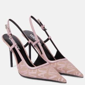 FIRST COPY VERSACE FABRIC HEELS