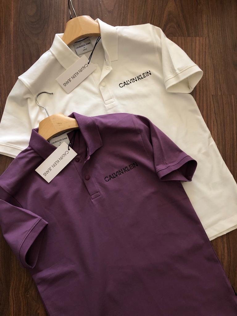 FIRST COPY CALVIN IMPORTED COTTON LYCRA POLOS - Image 8