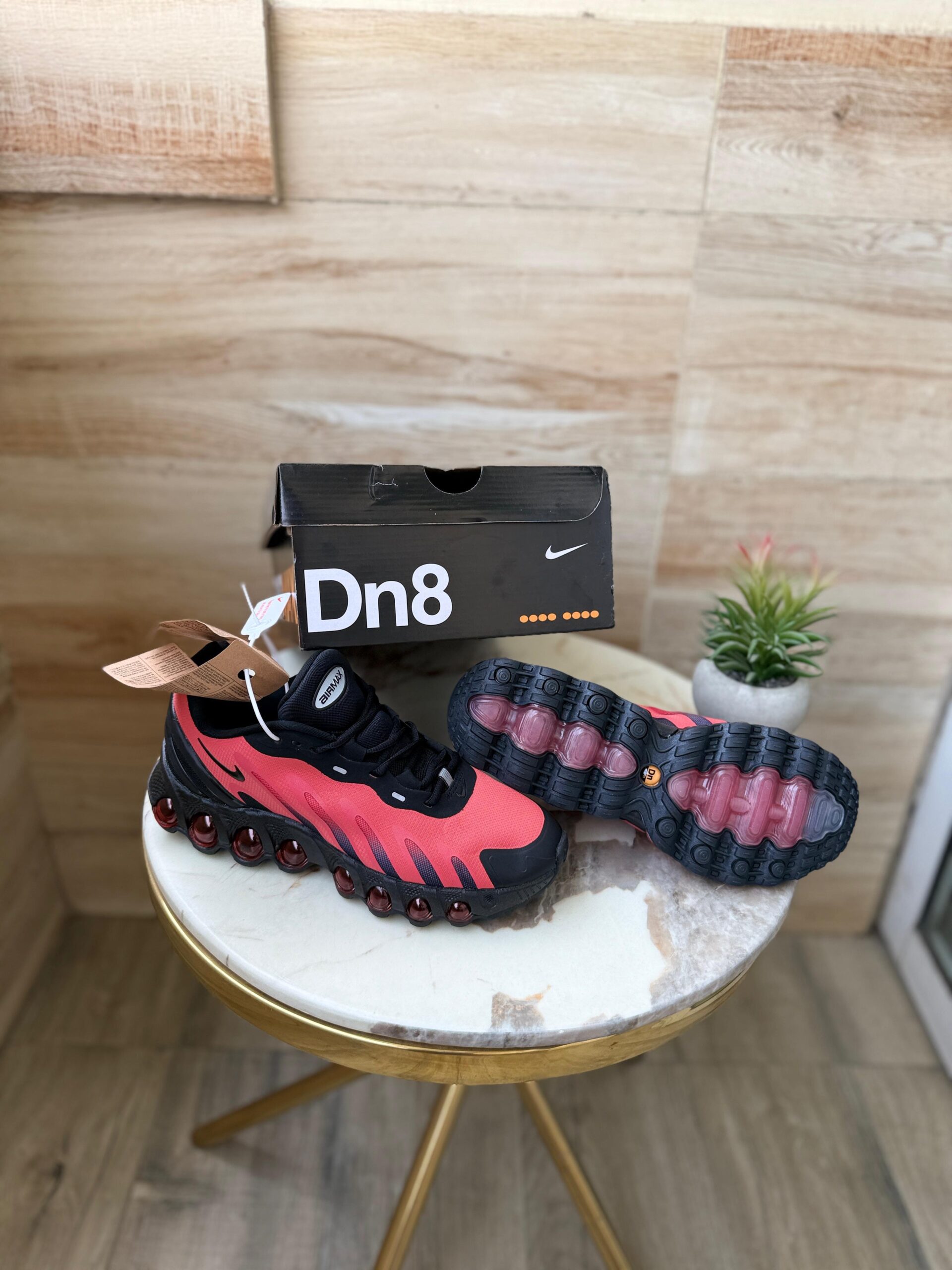 FIRST COPY NIKE AIRMAX DN8 BLACK RED CRIMSON - Image 2