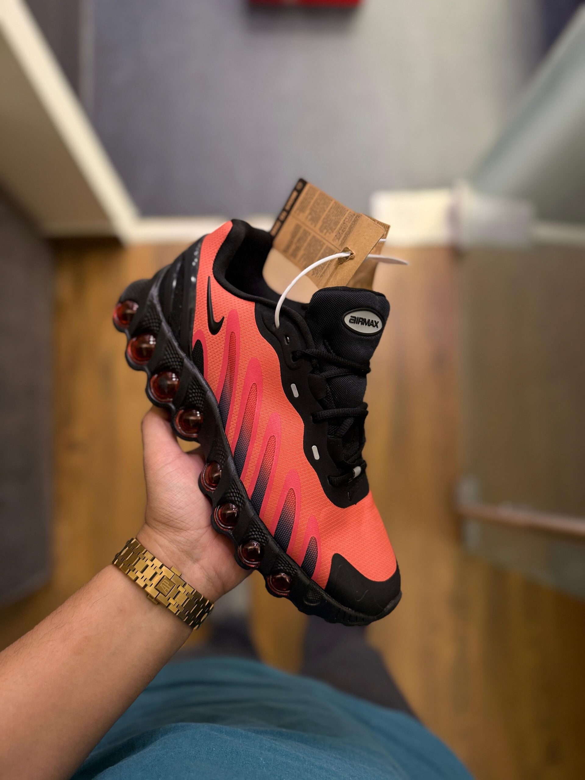 FIRST COPY NIKE AIRMAX DN8 BLACK RED CRIMSON - Image 7