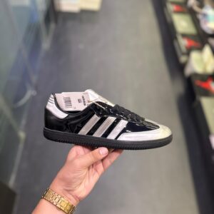 FIRST COPY ADIDAS ORIGINALS SAMBA ATMOS BLACK SILVER
