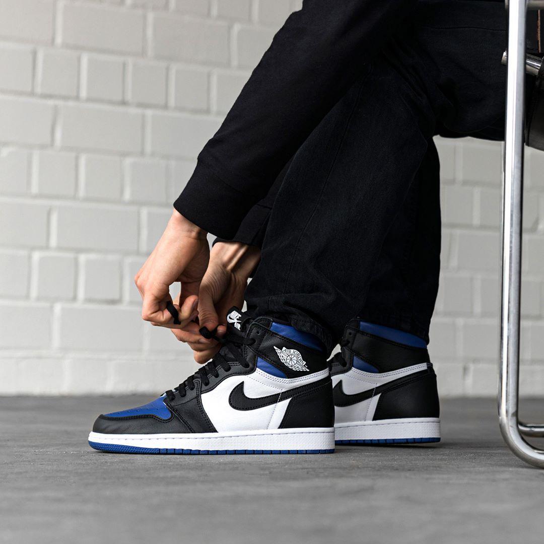 FIRST COPY JORDAN RETRO 1 high 'ROYAL TOE - Image 3