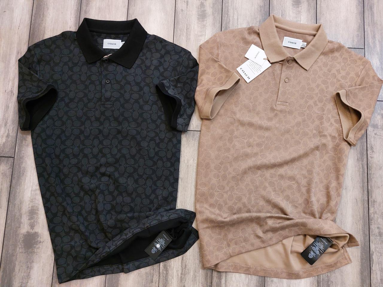 FIRST COPY COACH IMPORTED QUALITY EXCLUSIVE POLO TEES - Image 3