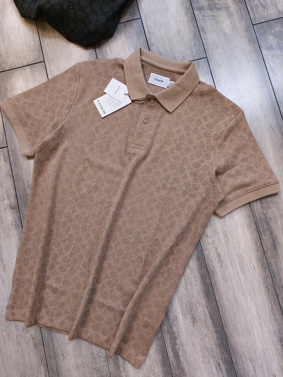 FIRST COPY COACH IMPORTED QUALITY EXCLUSIVE POLO TEES - Image 2