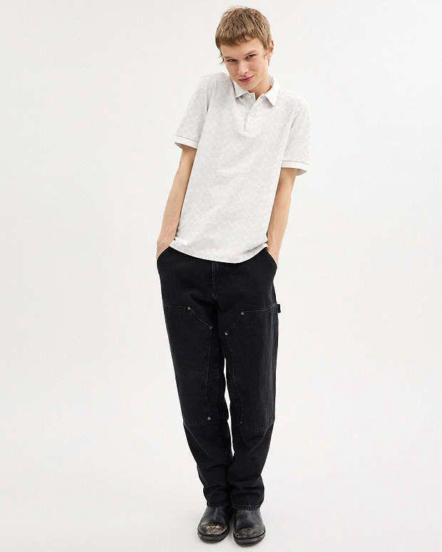 FIRST COPY COACH IMPORTED QUALITY EXCLUSIVE POLO TEES - Image 4