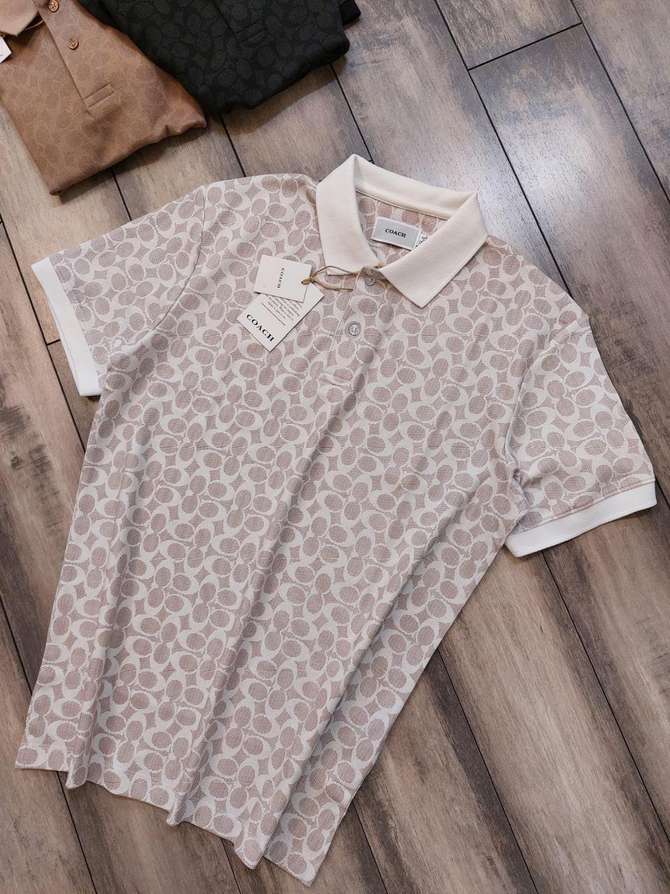 FIRST COPY COACH IMPORTED QUALITY EXCLUSIVE POLO TEES - Image 10