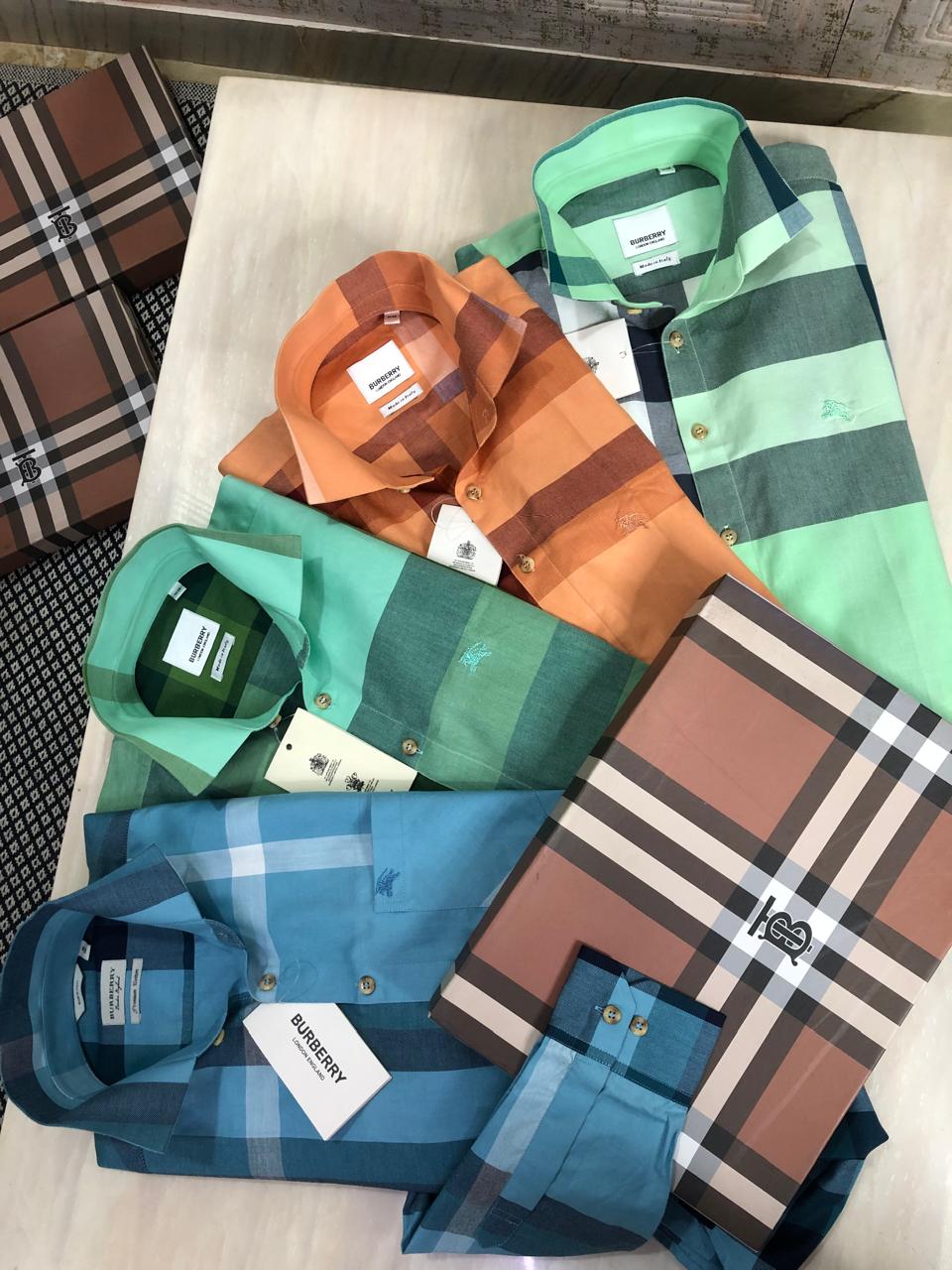 FIRST COPY BURBERRY IMPORTED FABRIC SHIRTS - Image 6