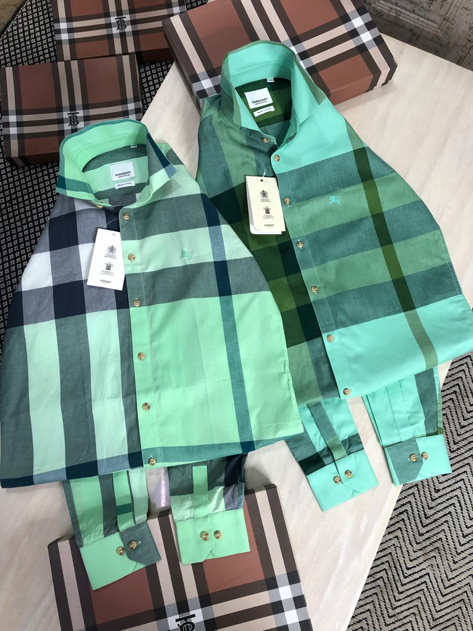 FIRST COPY BURBERRY IMPORTED FABRIC SHIRTS - Image 10