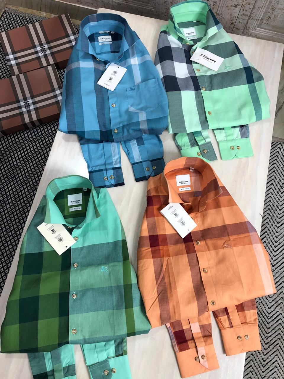 FIRST COPY BURBERRY IMPORTED FABRIC SHIRTS - Image 15