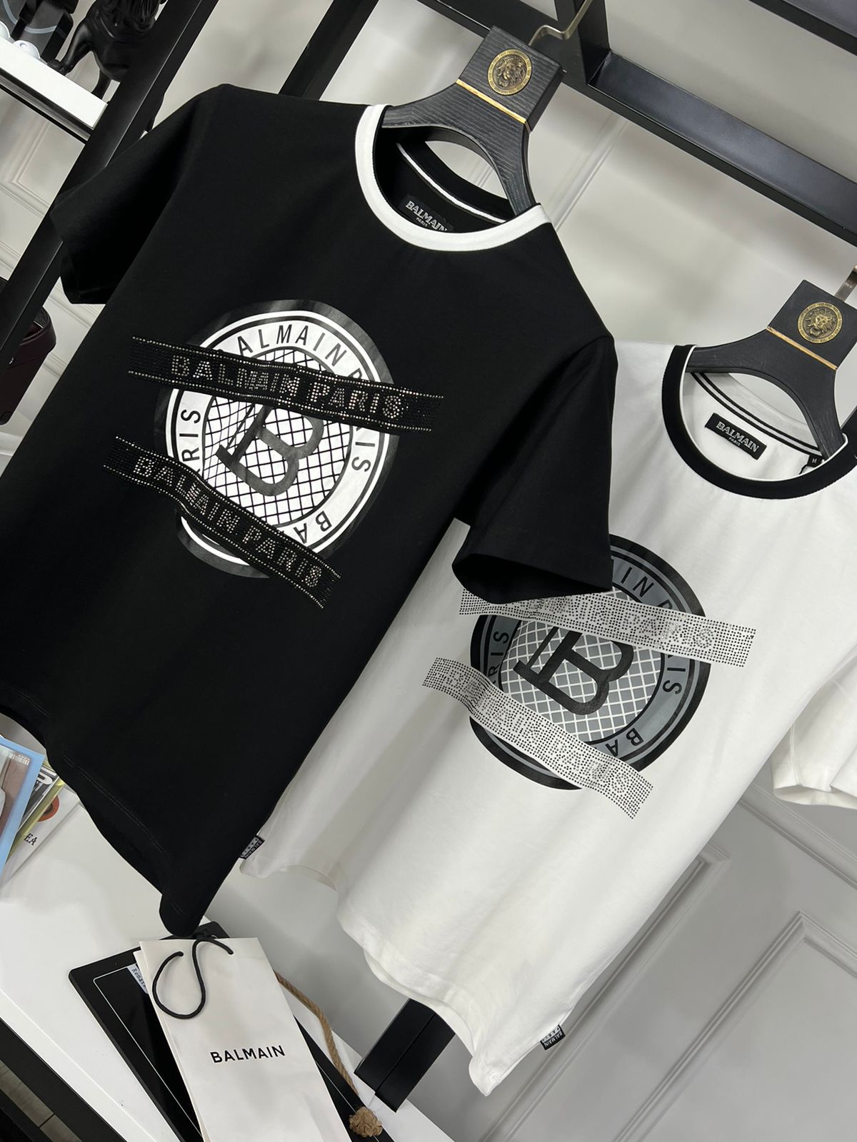 FIRST COPY BALMAIN PREMIUM ROUND NECK LYCRA - Image 9