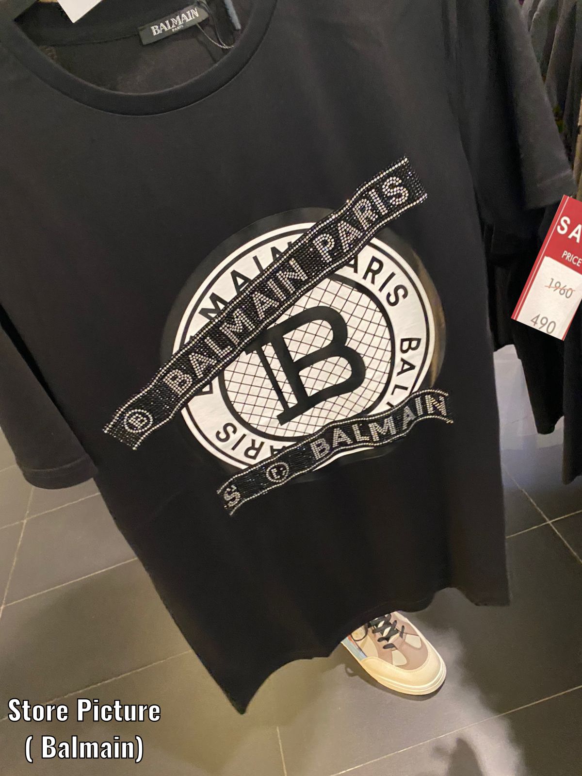 FIRST COPY BALMAIN PREMIUM ROUND NECK LYCRA - Image 12