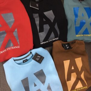 FIRST COPY ARMANI EXCLUSIVE COTTON FLEECE SWEATSHIRTS