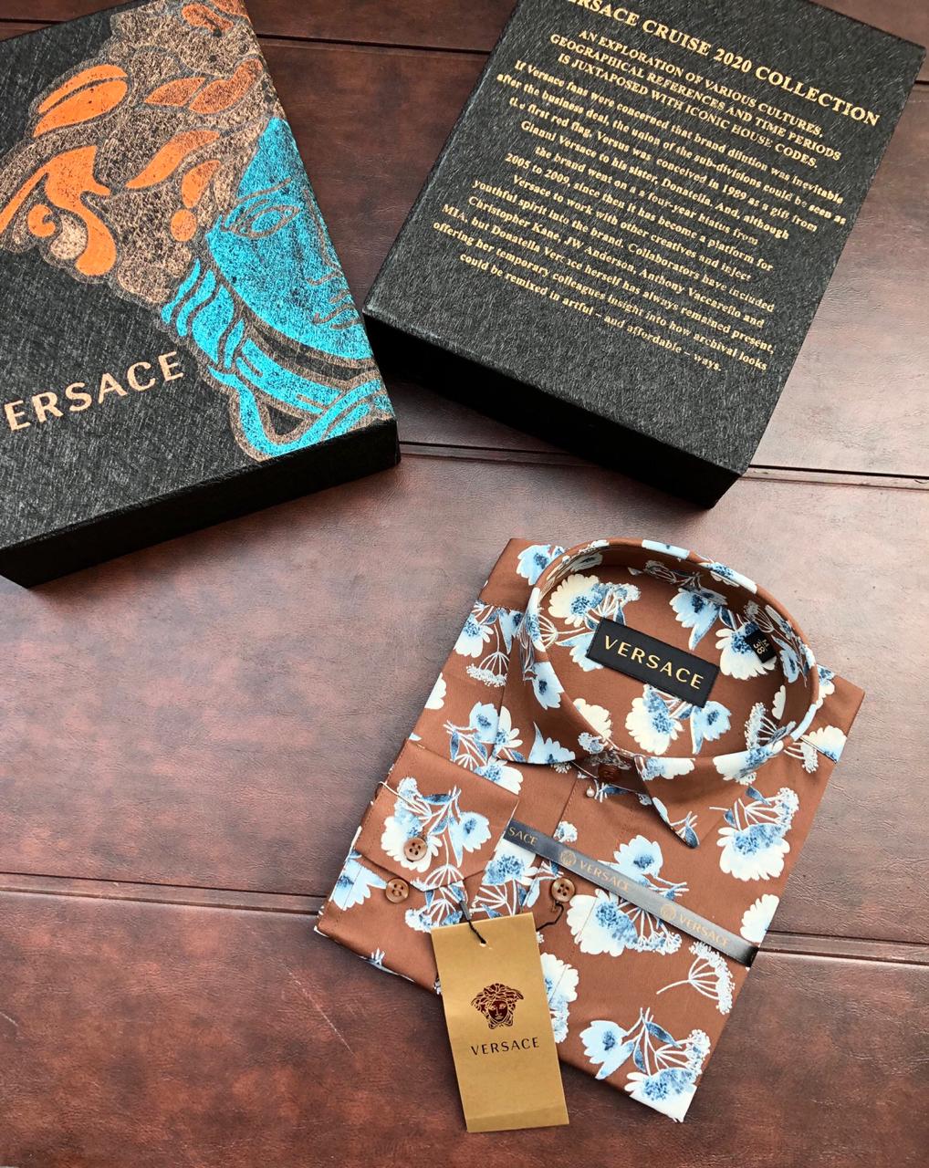 FIRST COPY VERSACE EXCLUSIVE PRINTED SHIRTS - Image 2