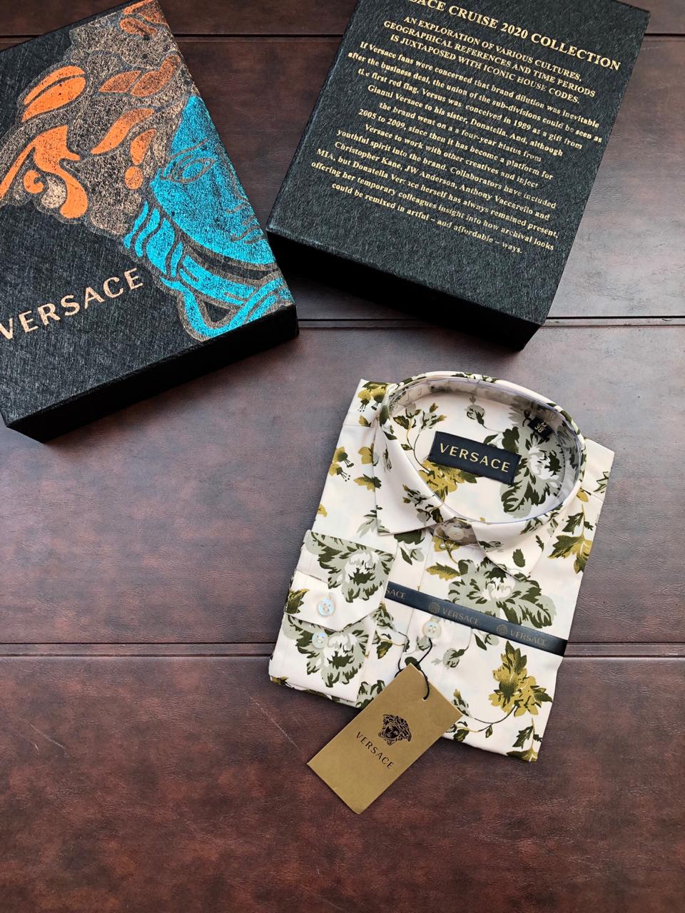 FIRST COPY VERSACE EXCLUSIVE PRINTED SHIRTS - Image 5