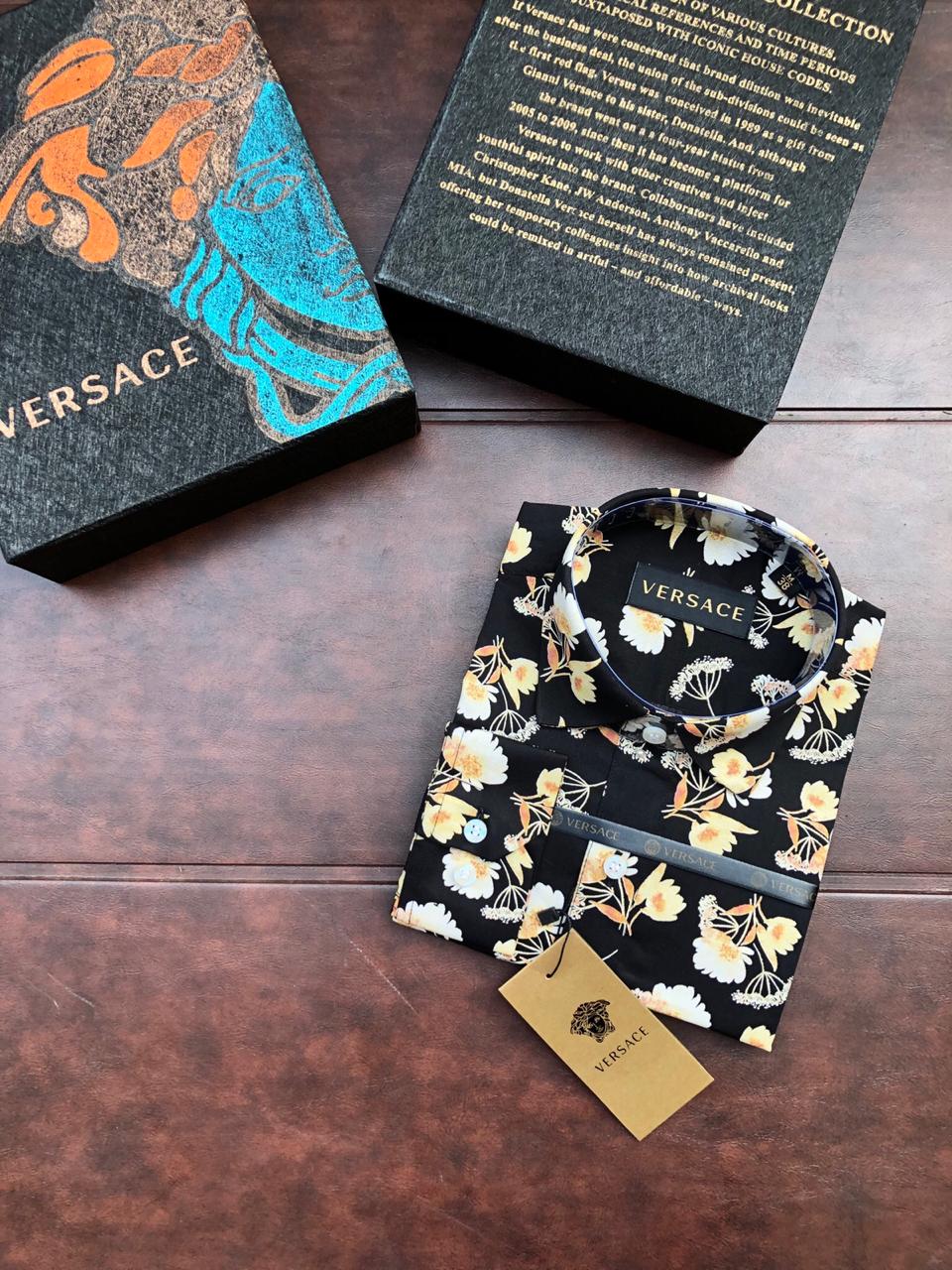 FIRST COPY VERSACE EXCLUSIVE PRINTED SHIRTS - Image 4