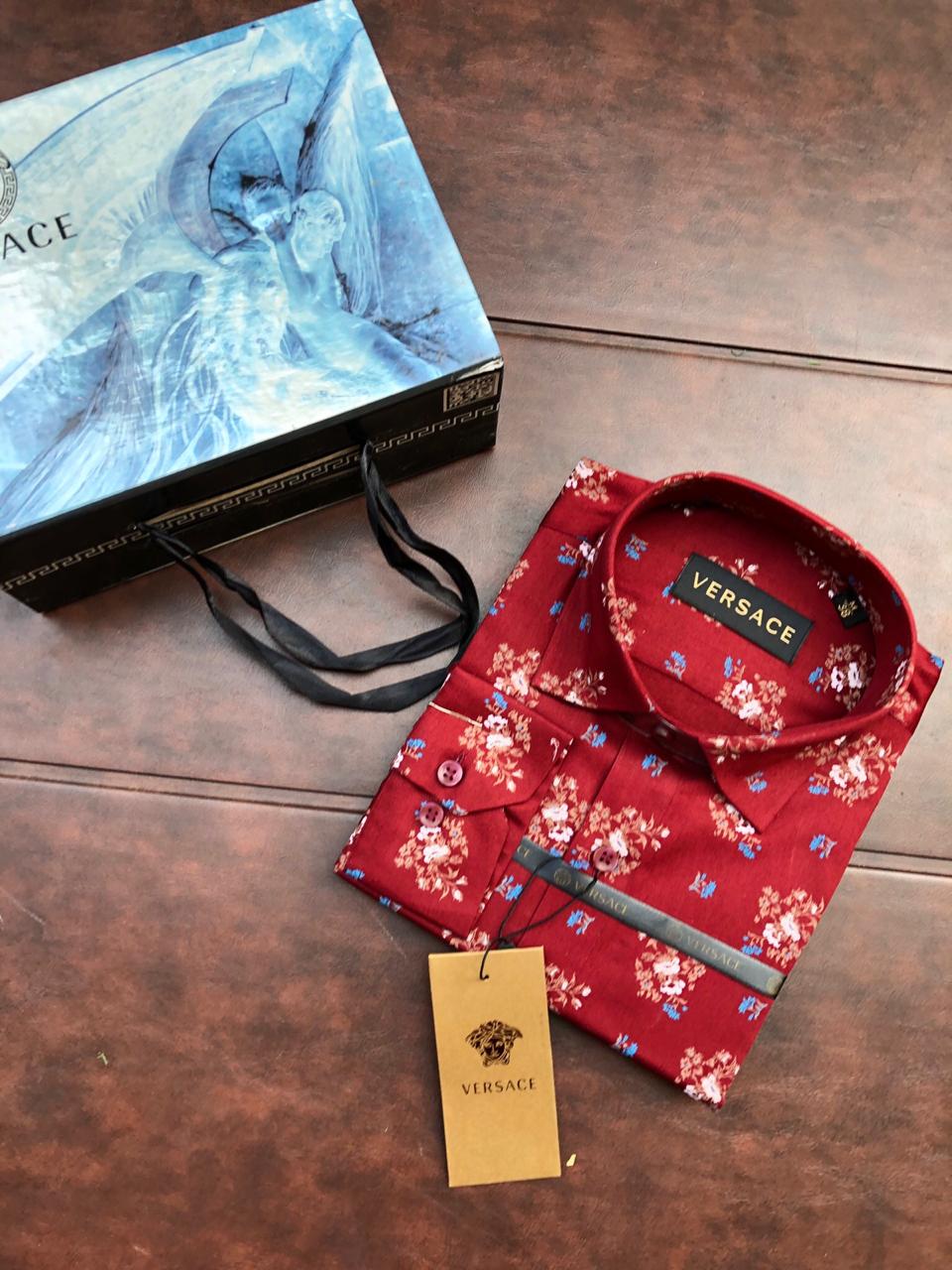 FIRST COPY VERSACE EXCLUSIVE PRINTED SHIRTS - Image 7