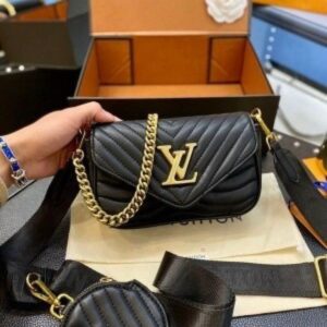 LOUIS VUITTON BLACK PREMIUM GIFT SET BAG