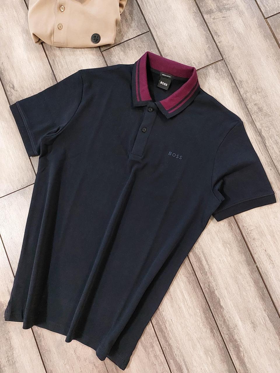 FIRST COPY HUGO BOSS IMPORTED QUALITY EXCLUSIVE POLO TEES - Image 3