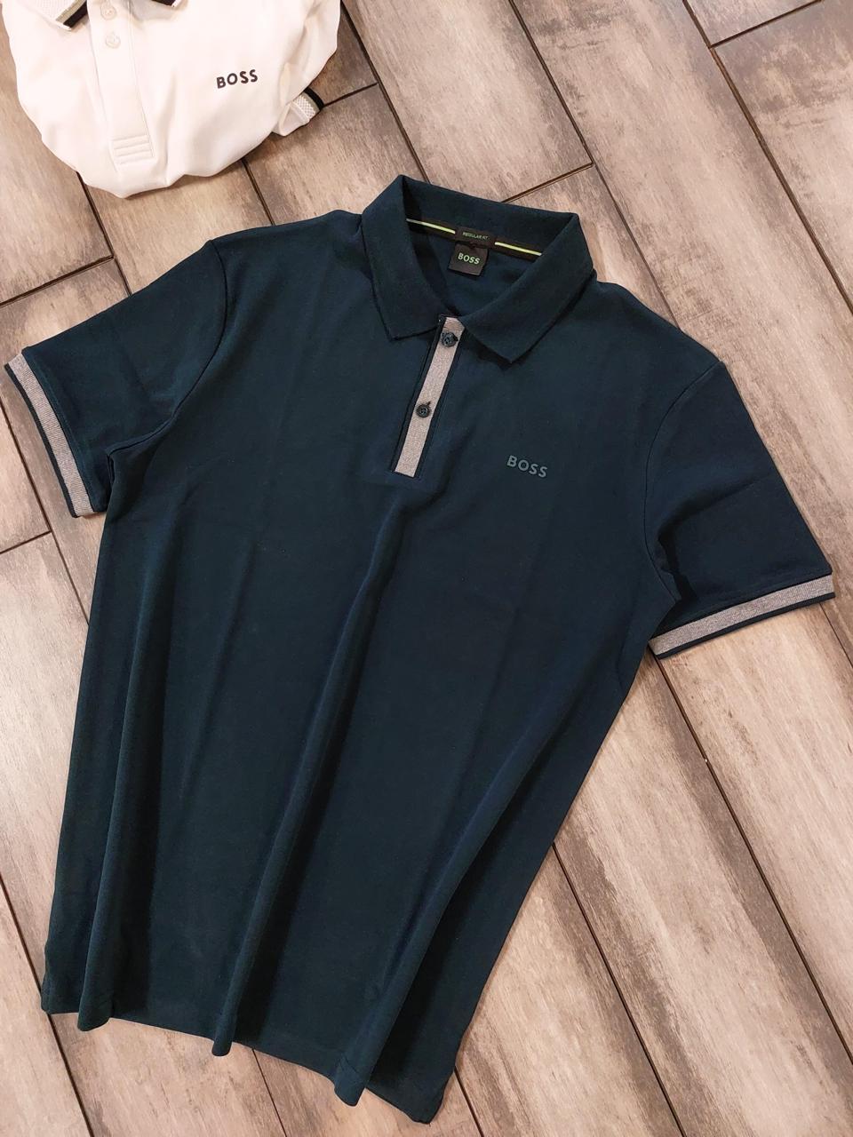 FIRST COPY HUGO BOSS IMPORTED QUALITY EXCLUSIVE POLO TEES - Image 4