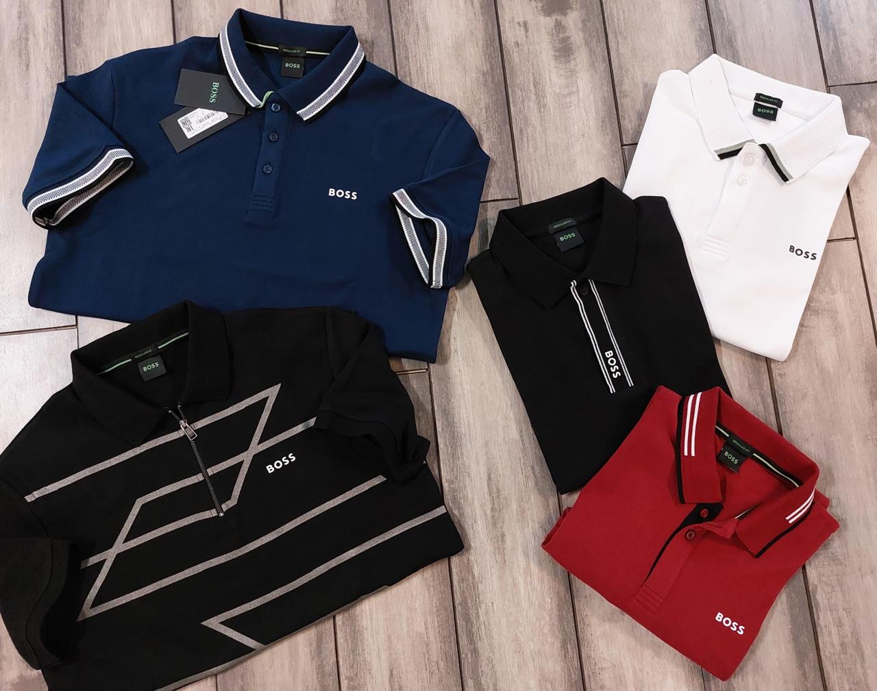 FIRST COPY HUGO BOSS IMPORTED QUALITY EXCLUSIVE POLO TEES - Image 12