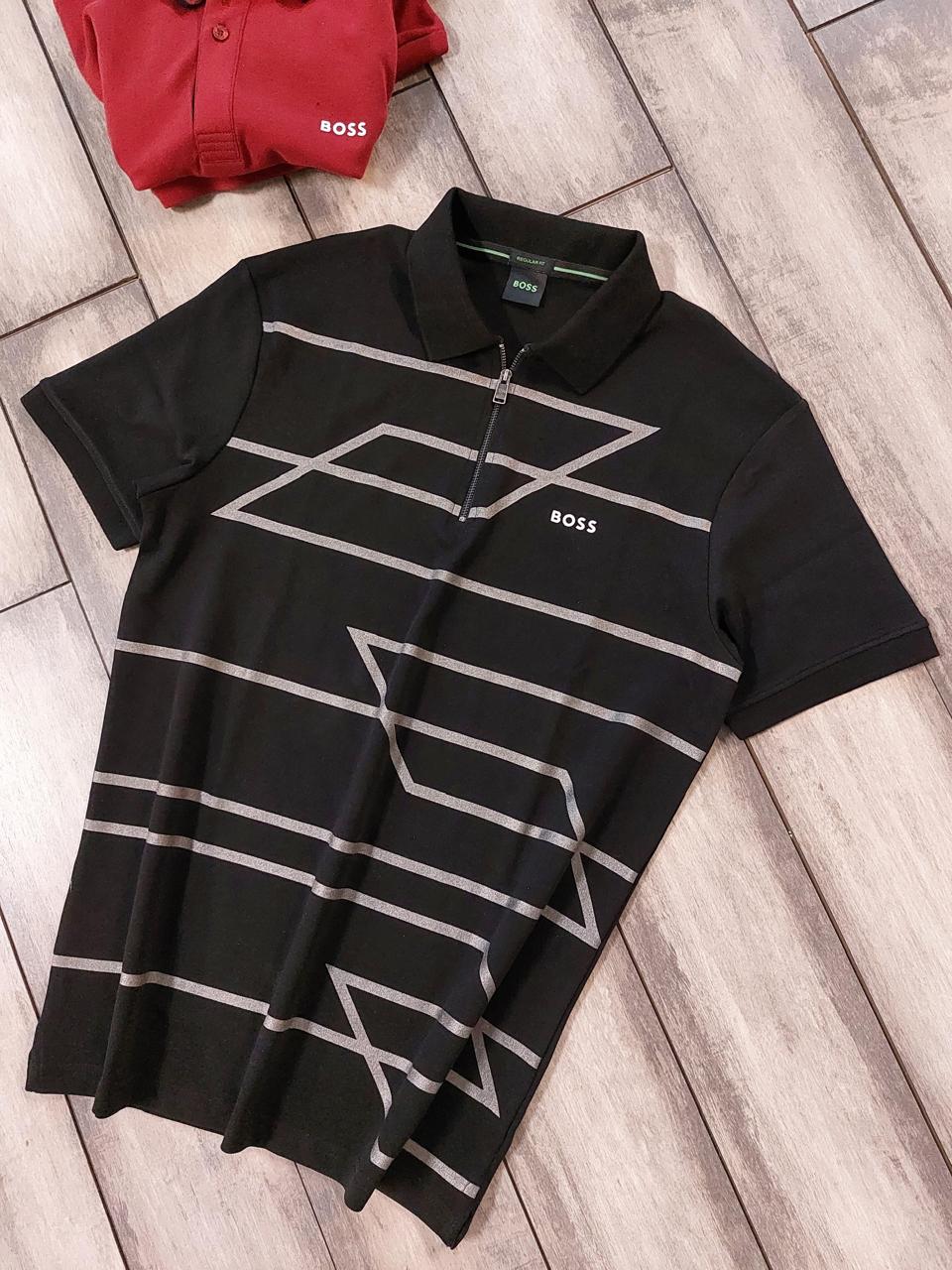 FIRST COPY HUGO BOSS IMPORTED QUALITY EXCLUSIVE POLO TEES - Image 15