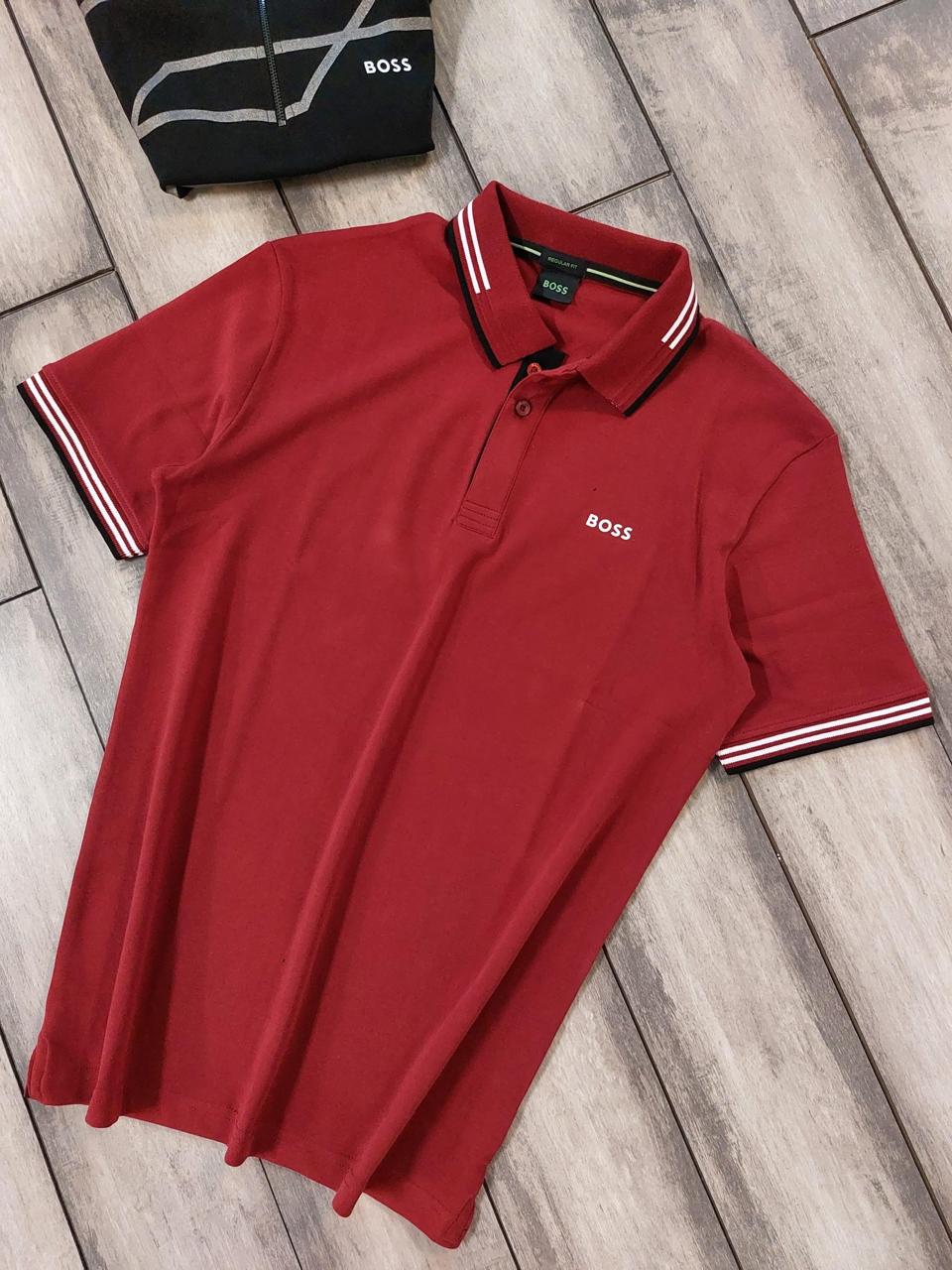 FIRST COPY HUGO BOSS IMPORTED QUALITY EXCLUSIVE POLO TEES - Image 16