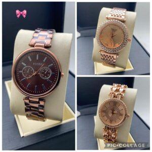FIRST COPY 3pc combo set good quality ladies watches