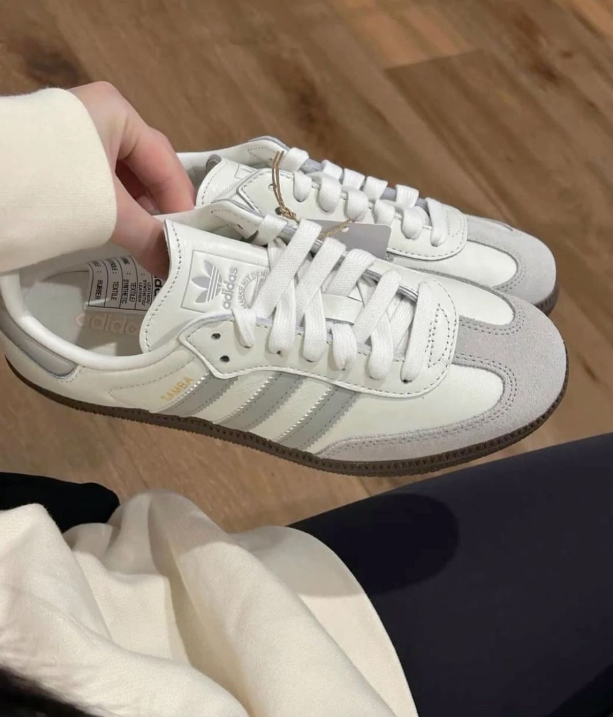 FIRST COPY ADIDAS ORIGINALS SAMBA OG GREY - Image 5