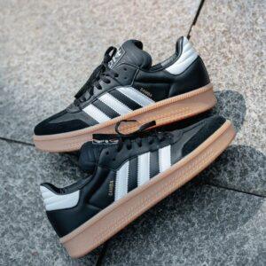 FIRST COPY ADIDAS ORIGINALS SAMBA XLG GUM BLACK