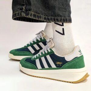 FIRST COPY ADIDAS ORIGINALS SL 72 GREEN SHOES FOR MEN