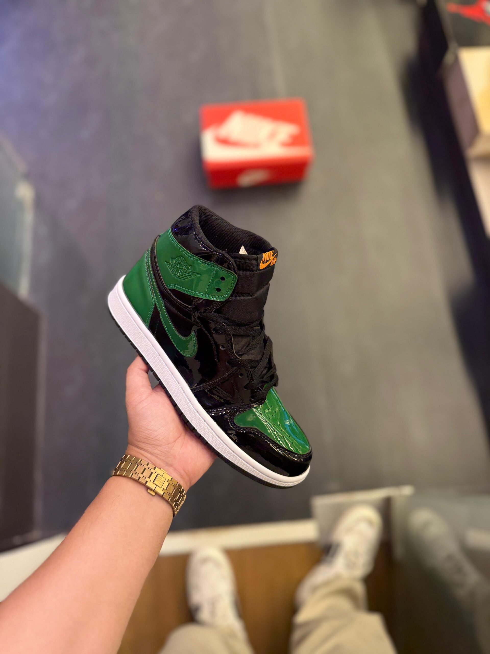 FIRST COPY AIR JORDANS RETRO 1 MID MIAMI - Image 6