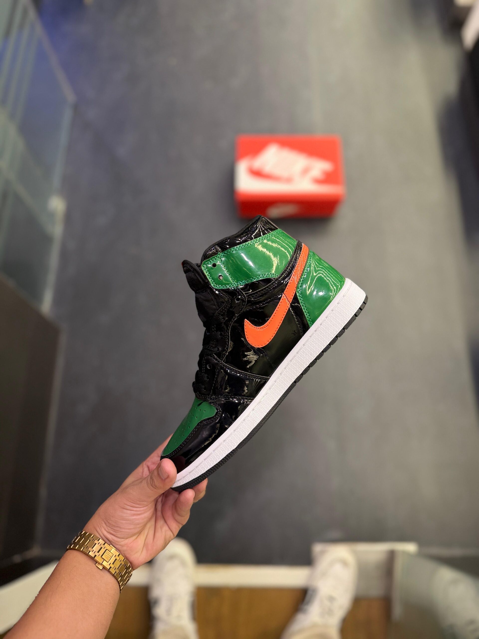 FIRST COPY AIR JORDANS RETRO 1 MID MIAMI - Image 7