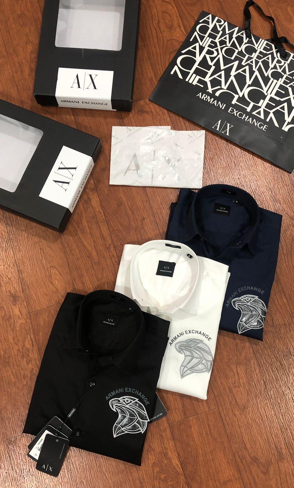 FIRST COPY ARMANI EXCHANGE SHIRT PREMIUM ORIGINAL 2025