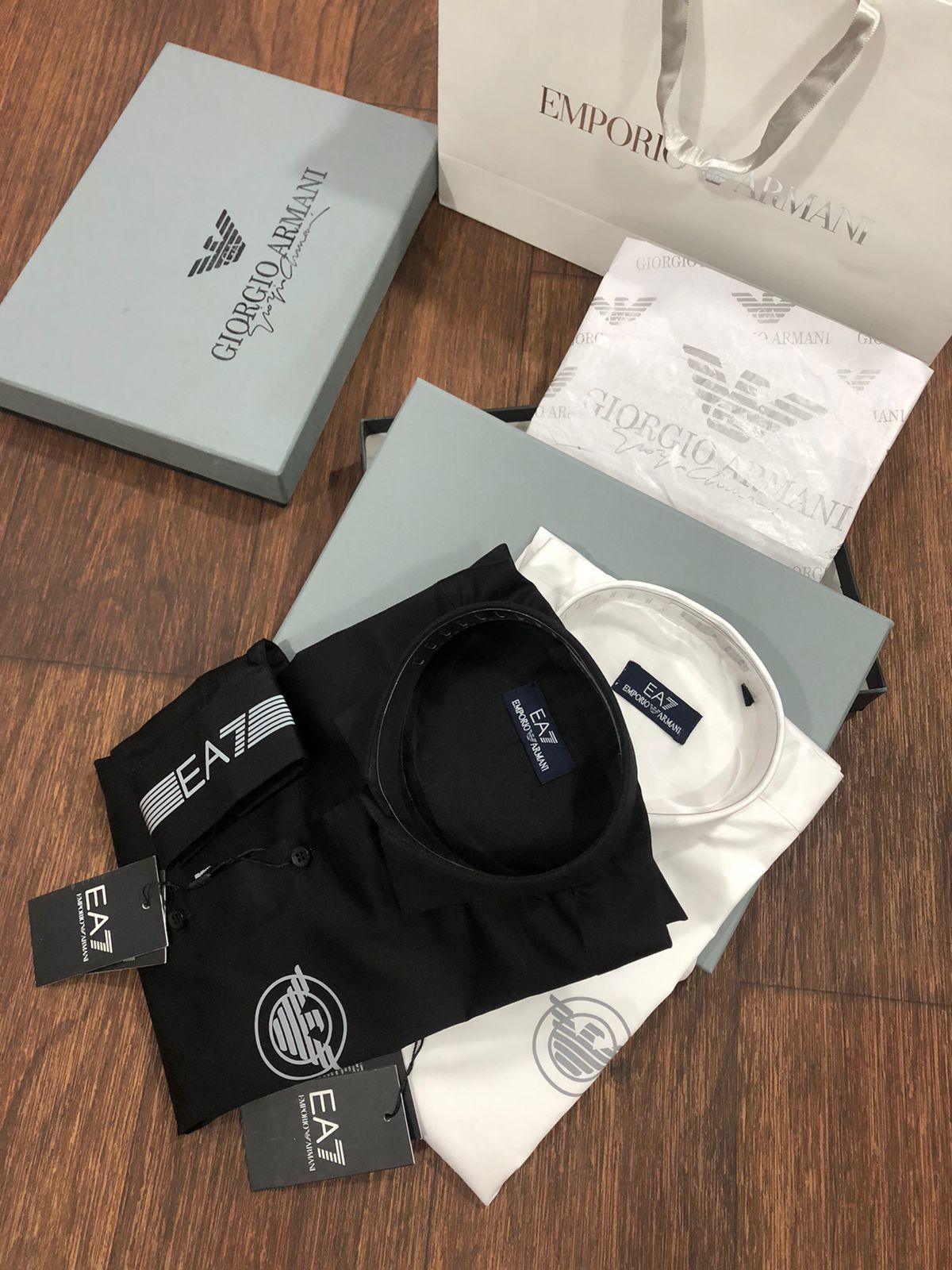 FIRST COPY ARMANI EXCLUSIVE COTTON SHIRTS - Image 4