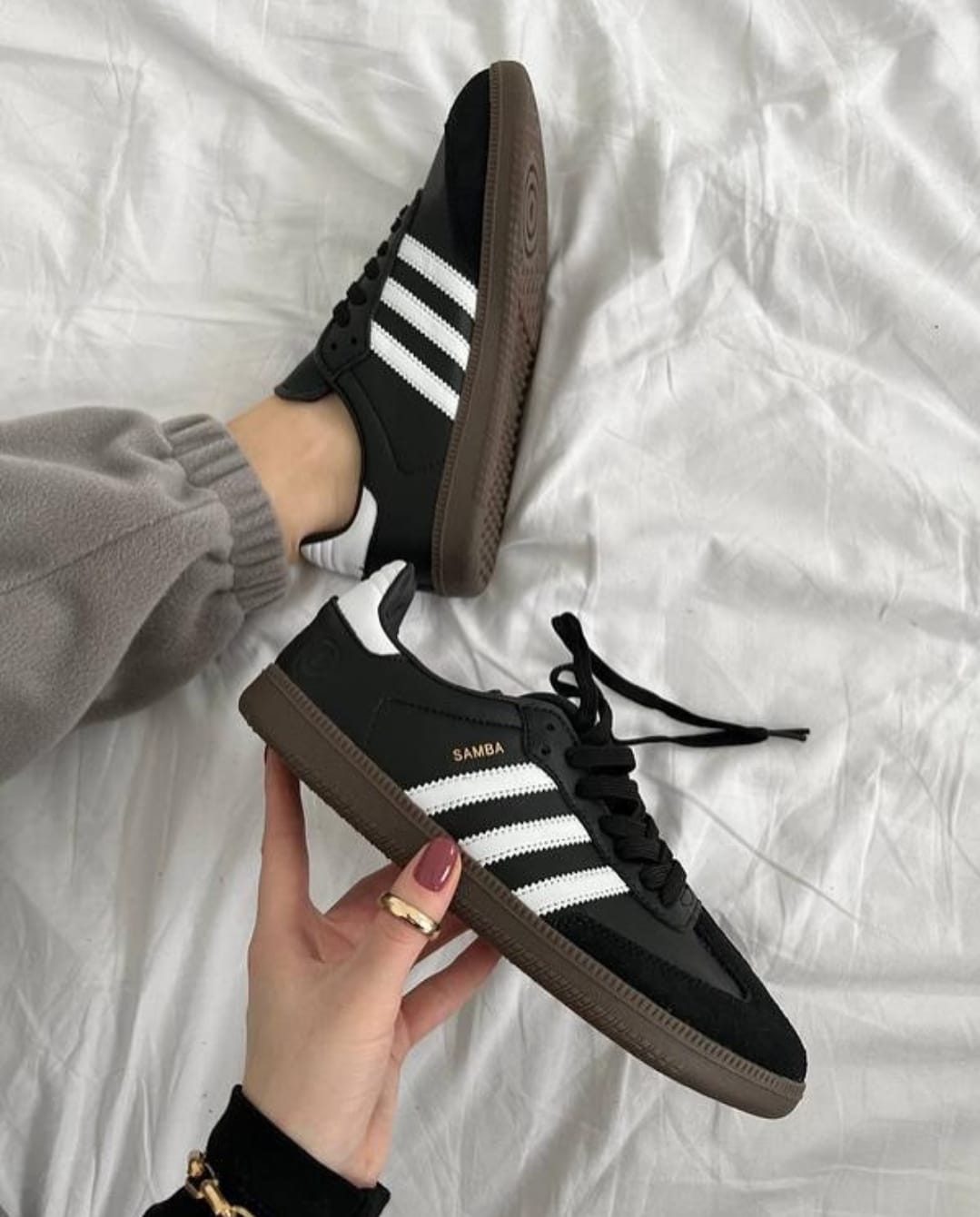 FIRST COPY Adidas Originals Samba Black Unisex - Image 4